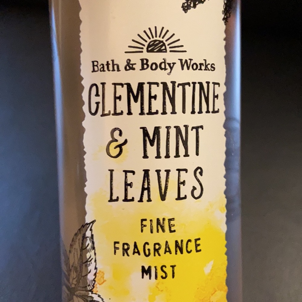NEW: Bath & Body Works Clementine Mint Leaves RARE - Picture 4 of 8